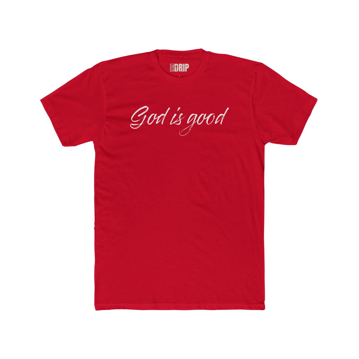 "God is good All the time" Unisex Cotton Crew Tee