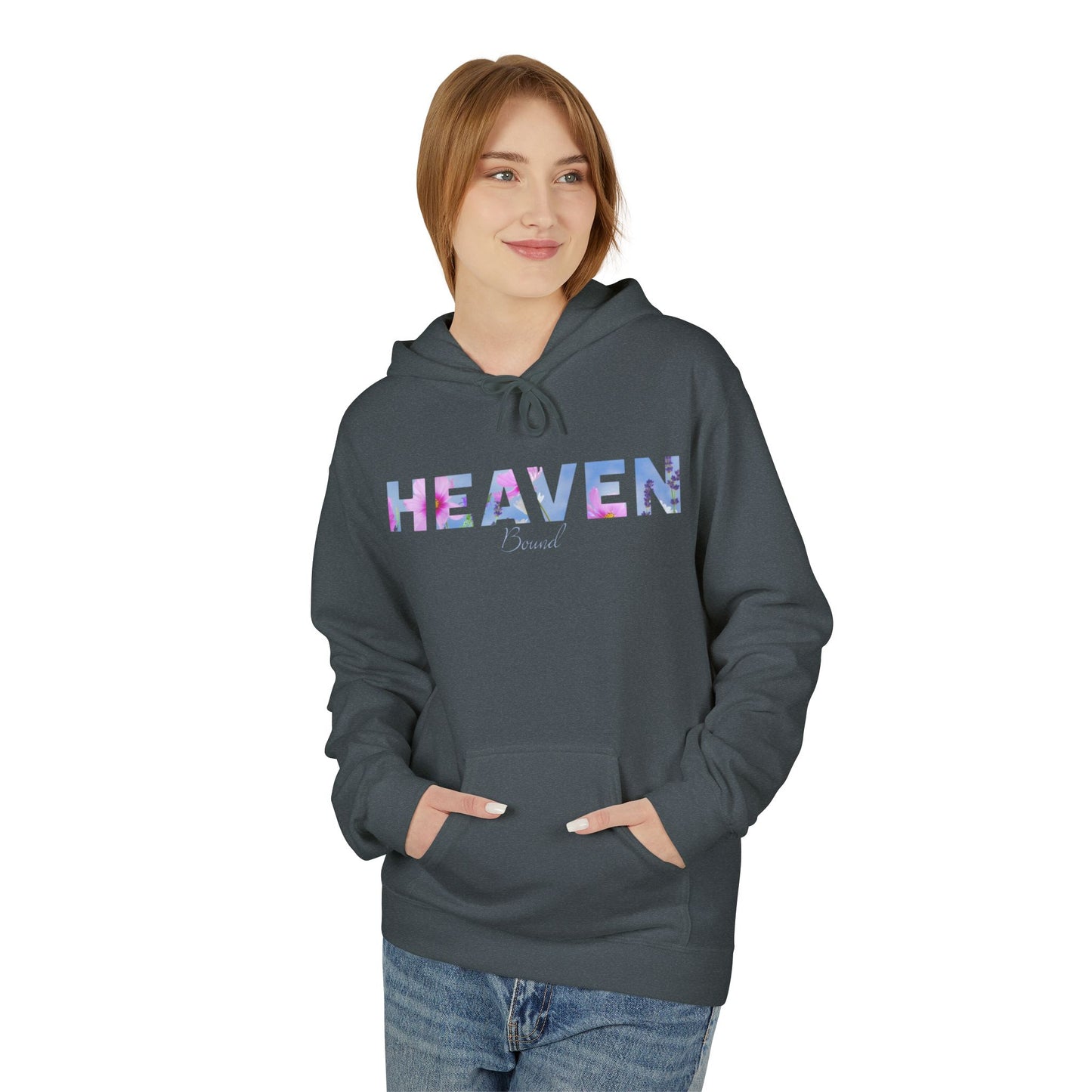 "HEAVEN Bound" Unisex Midweight Softstyle Fleece Hoodie