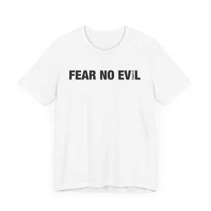 "FEAR NO EVIL Psalm 23" Unisex Jersey Short Sleeve Tee