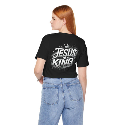 "JESUS is KING" Unisex Short Sleeve Tee