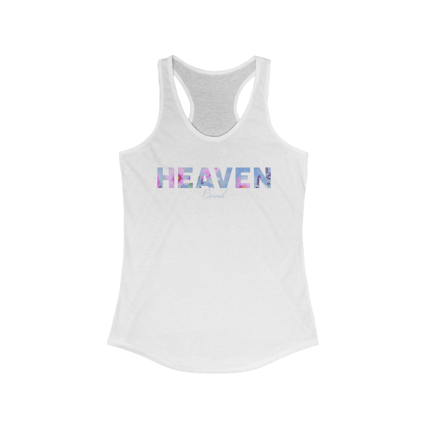 "HEAVEN Bound" Women's Ideal Racerback Tank